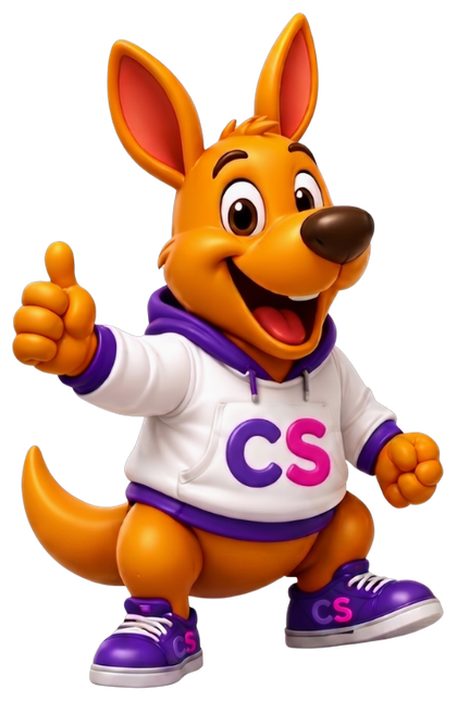 Chatter Splatter mascot