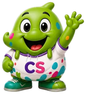 Chatter Splatter mascot