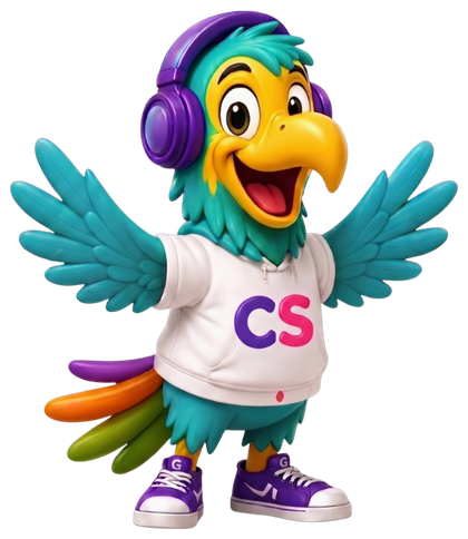 Chatter Splatter mascot