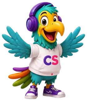 Chatter Splatter mascot