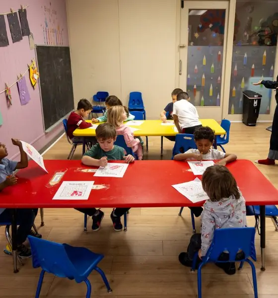 Children at Chatter Splatter Daycare