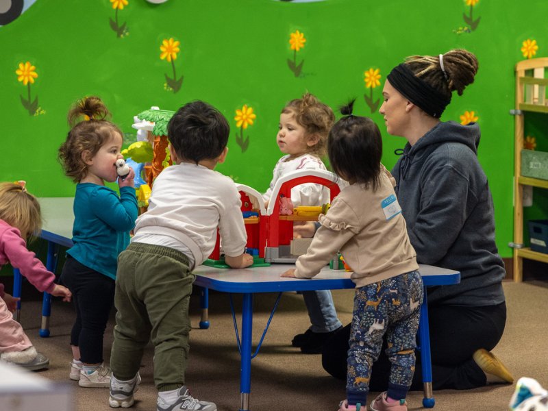 Chatter Splatter Daycare classroom