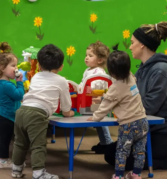 Chatter Splatter Daycare classroom